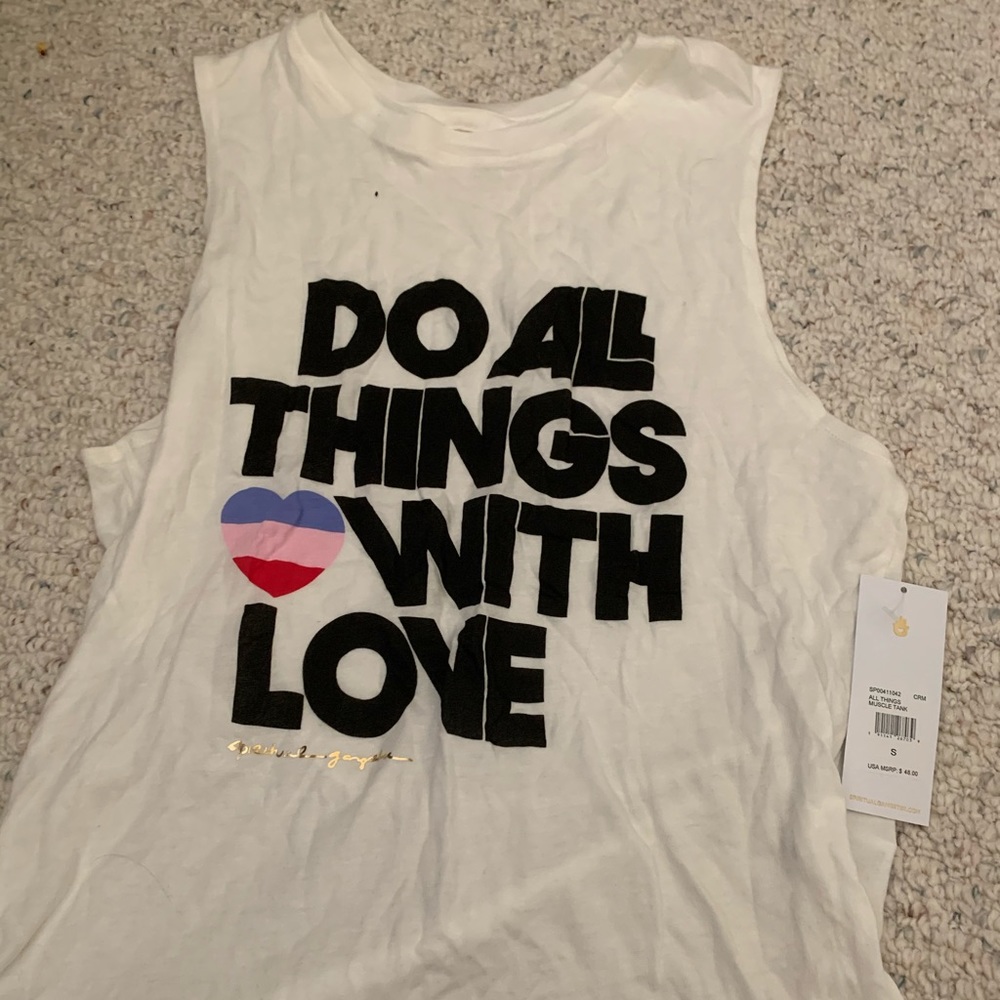 Muscle tank top